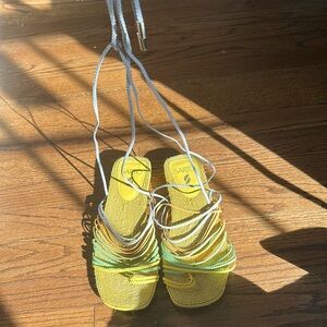 Sarto lace up sandals